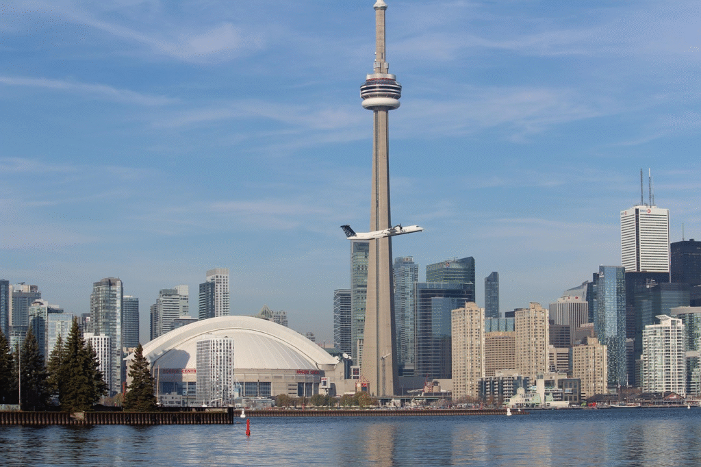 CN Tower in Toronto, a must-see landmark during your Toronto in 3 Days itinerary