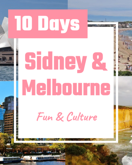 10 days sidney and melbourne