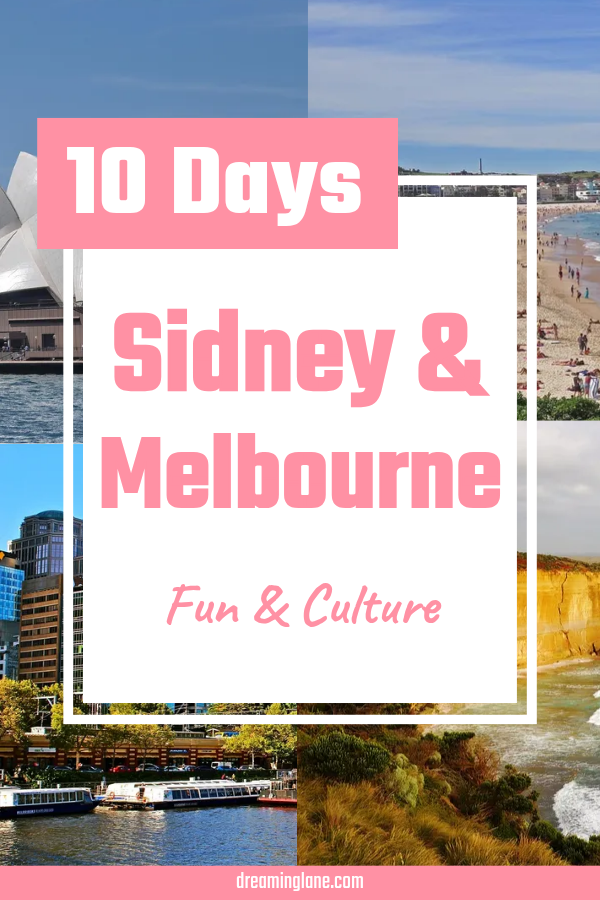 10 days sidney and melbourne